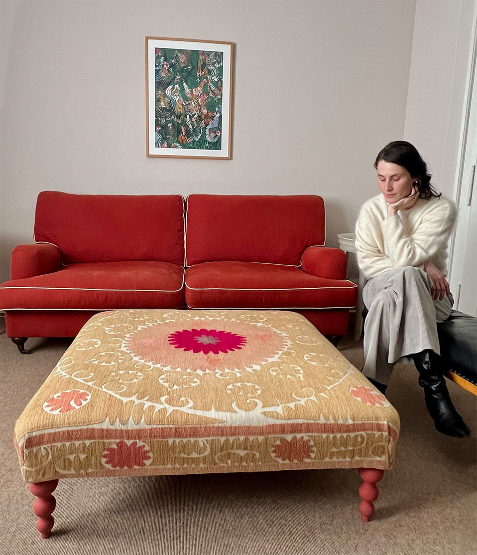 Ottoman SUZANI - Size Medium